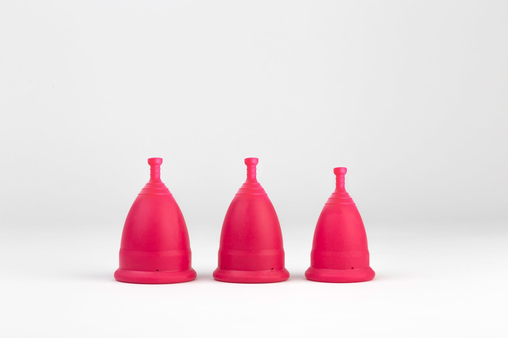 Pink menstrual cup (Silvery Care) - sizes S, M and L 1 piece.