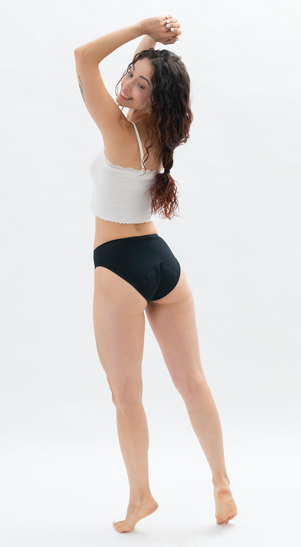 Periodenunterwäsche CLASSIC (Größen: S, M, L, XL), 100% Bio-Baumwolle 1 Stück