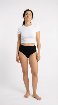 Ekologické menstruační kalhotky Masmi CLASSIC 100% bavlna, garance 100 praní