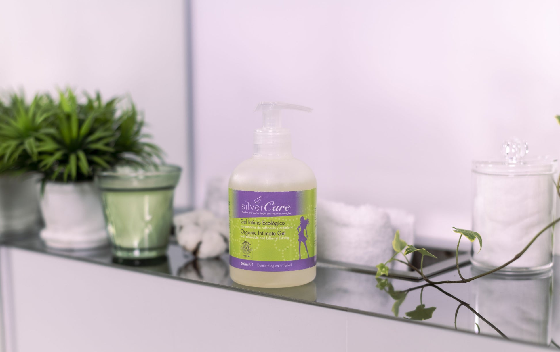 Silver Care Intimhygiene-Gel mit Ringelblumenextrakt und Heidelbeere 300 ml