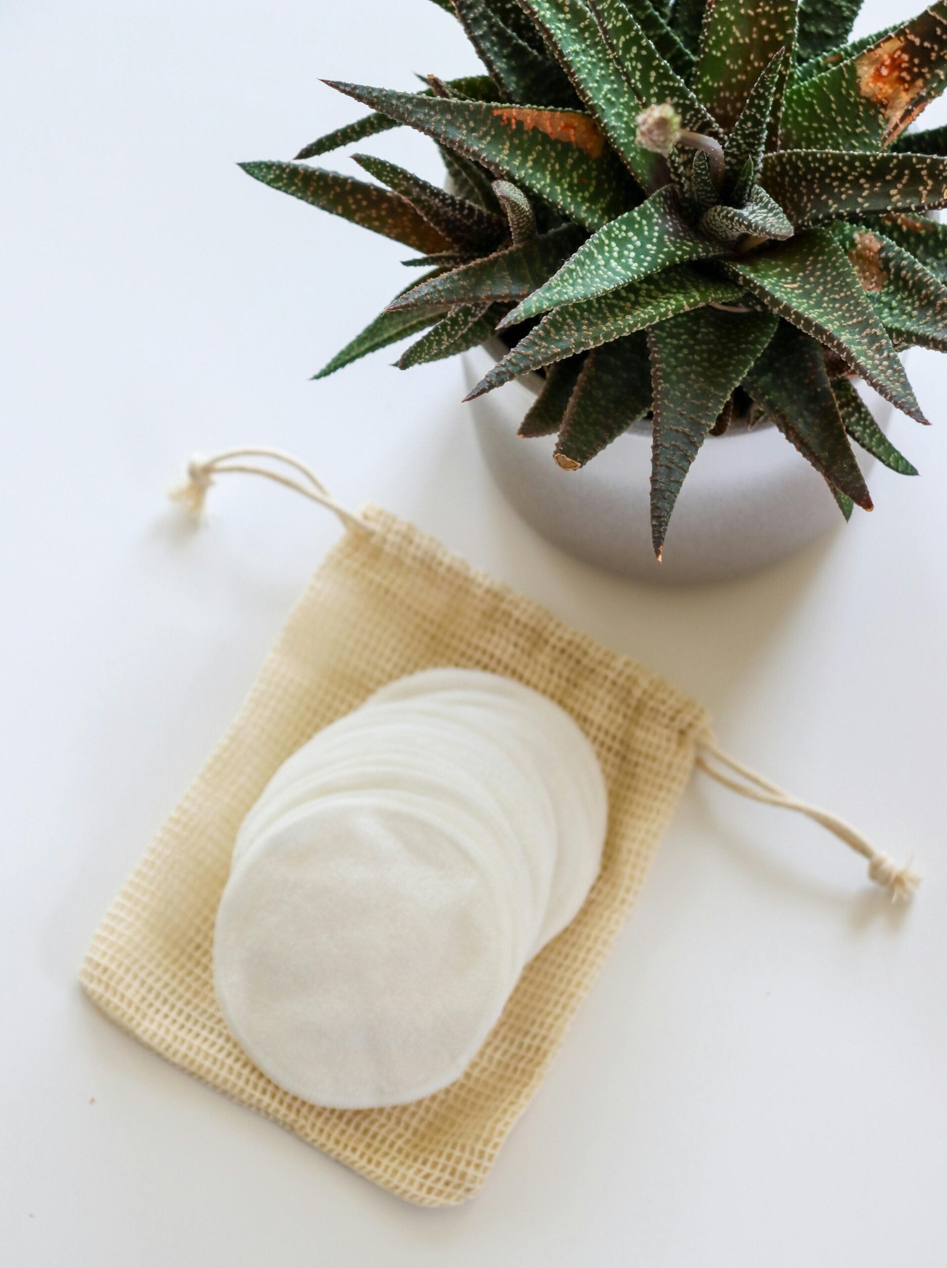 Organic Chlorine-Free Cotton Cosmetic Pads Masmi 100% BIO 80 pcs