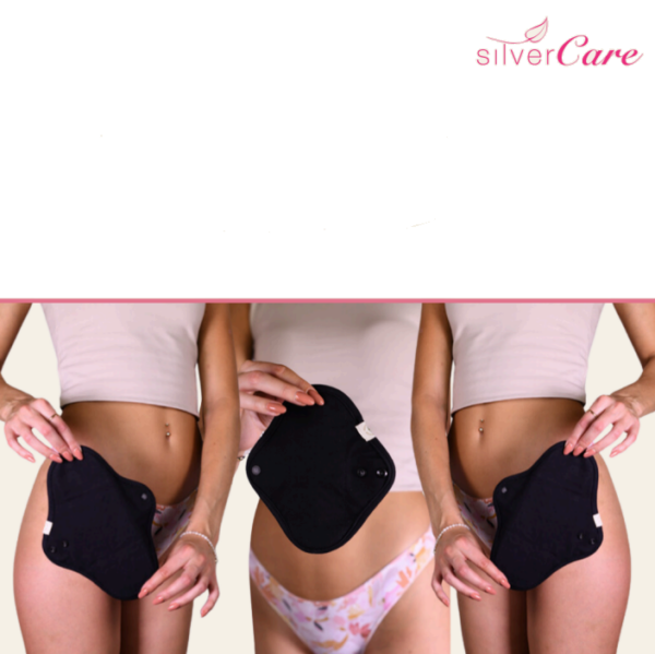 Organic Cotton Reusable Day Pad BIO SilverCare 1 piece