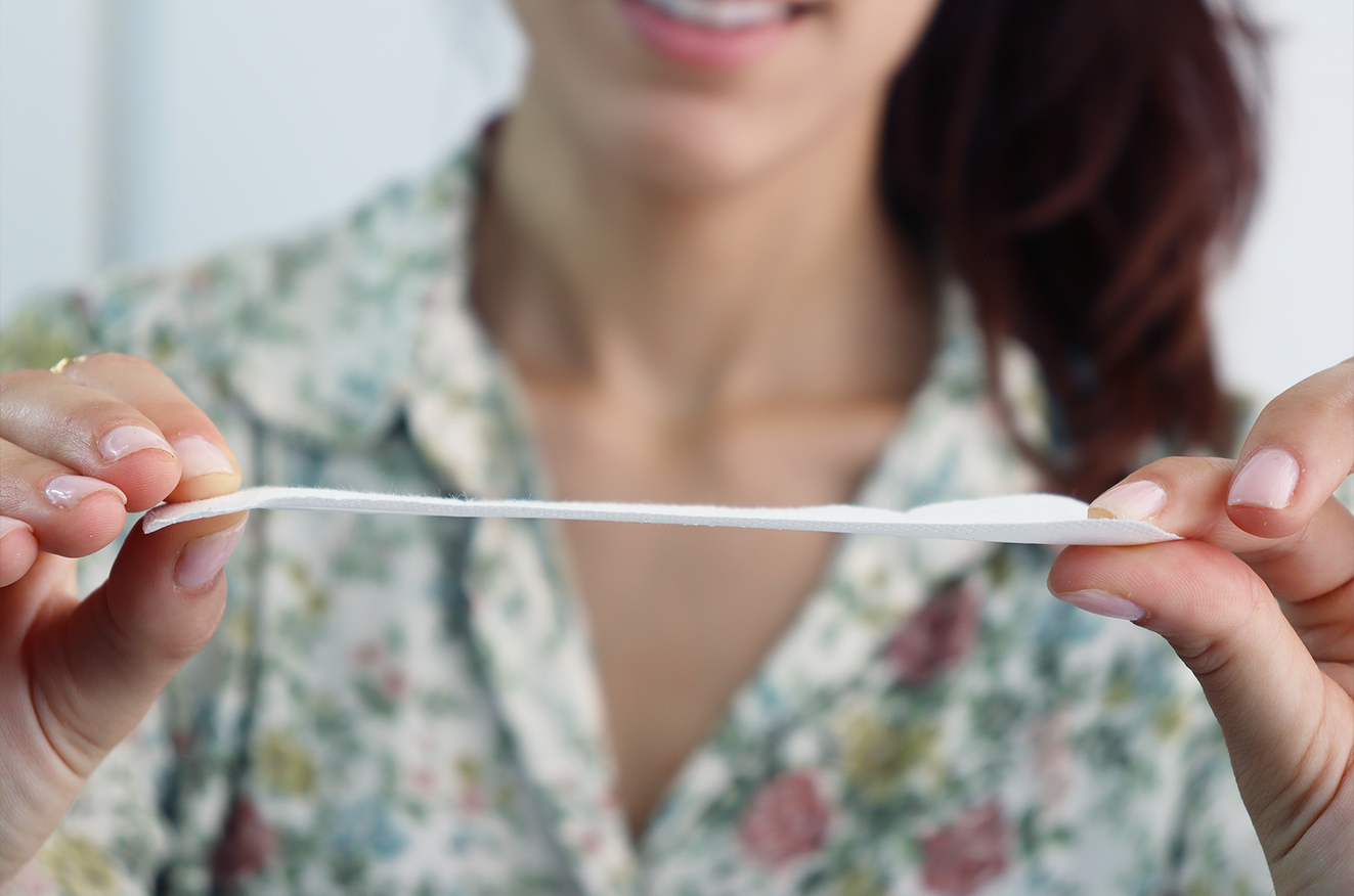 Ekologické bavlněné slipové vložky Masmi SOFT 100% BIO ultratenké 24 ks.