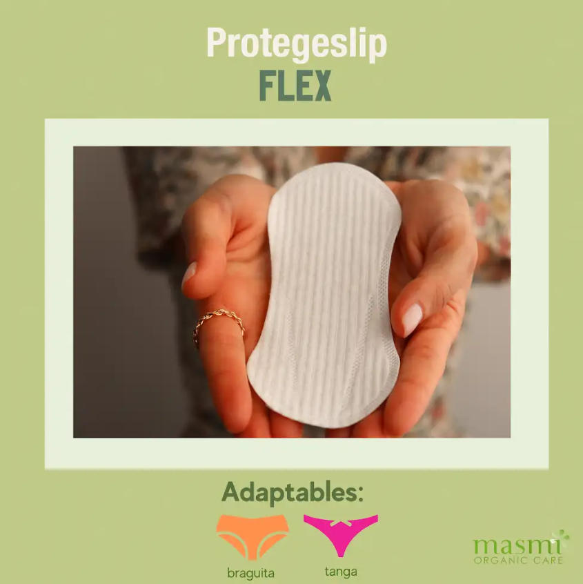 Organic 100% Organic Cotton Flexible Pads Masmi 24 pieces