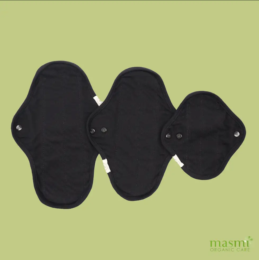 Organic Chlorine-Free Cotton Reusable Sanitary Pad Masmi 1 piece