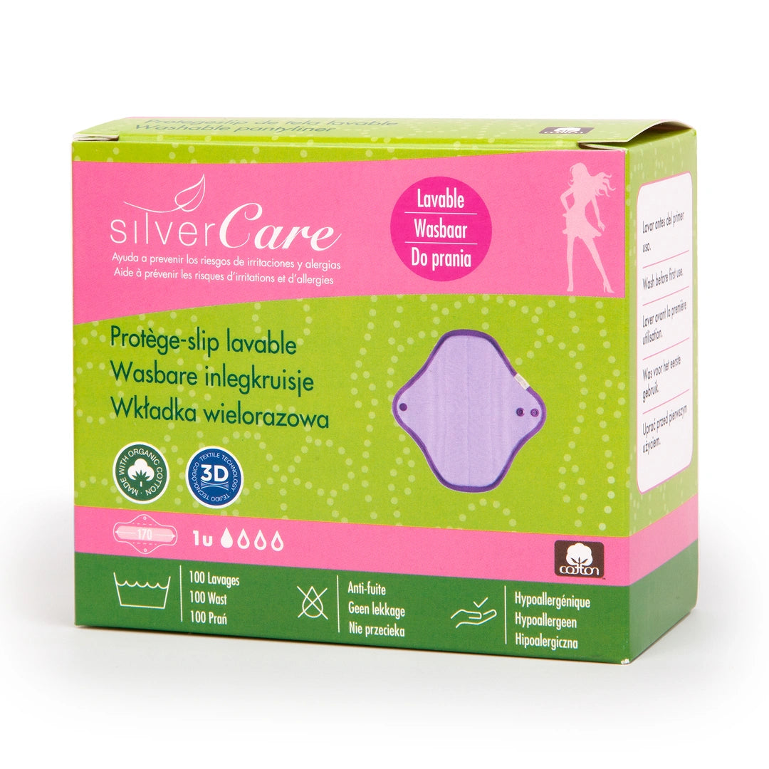 Reusable ecological cotton insert 100% BIO Silver Care 1 piece